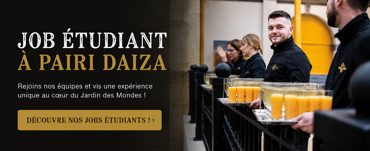 Job étudiant à Pairi Daiza. Découvre nos job étudiants