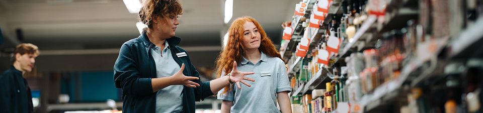 Student winkelmedewerker